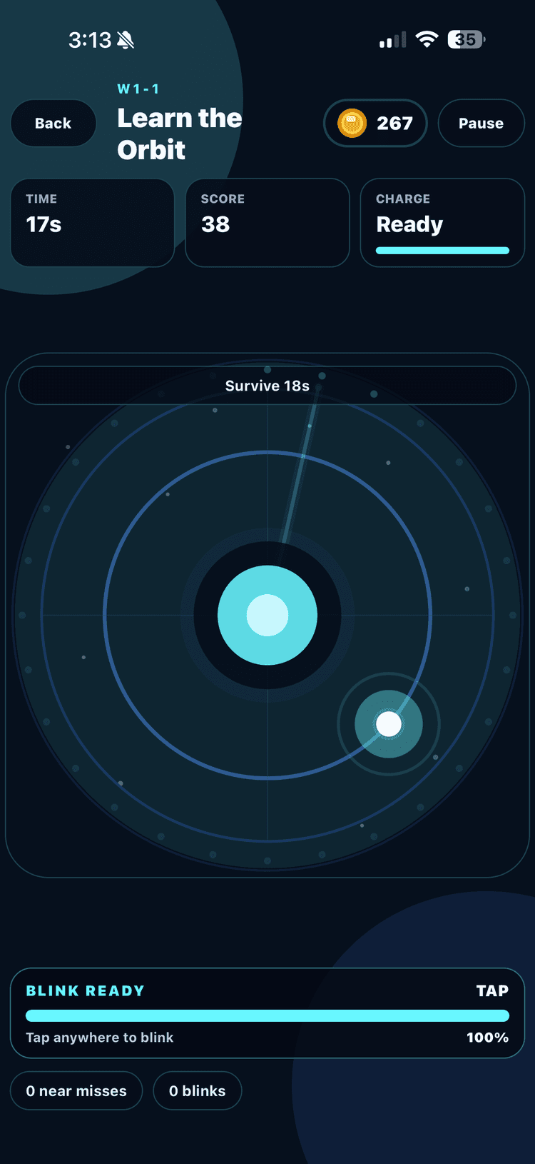 Blink Orbit gameplay